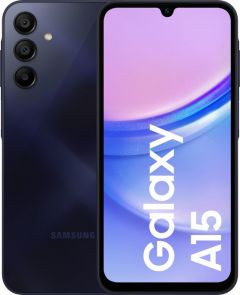 Samsung Galaxy A155 A15 4G 128GB Blue Black