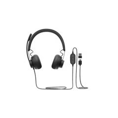 Logitech Zone Wired Teams Headset Hoofdband USB Type-C Zwart