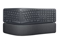 Logitech Ergo K860 toetsenbord RF-draadloos + Bluetooth US International Grafiet