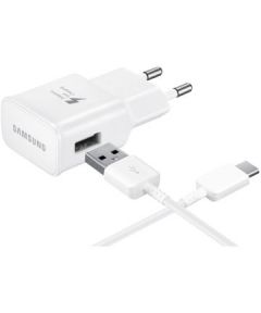 Originele Samsung  Adapter Fast Charge USB-C Oplader Wit