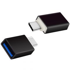 USB Verloopstekker USB-C male naar USB-A female